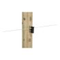 ElectrIcal Fence Wood Post Insulator - 80/Pkg - Black
