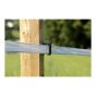 ElectrIcal Fence Wood Post Insulator - 80/Pkg - Black