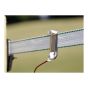 Electrical fence tape-to-tape connector