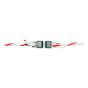 Litzclip electrical rope connector