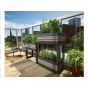Garant Plastic Raised Garden Bed - Greige - Rectangular - 22" x 15.25" x 11.13"