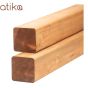 Treated Wood - Brown - 4" x 4" x 10'