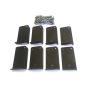 Universal post base set for pergola