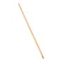 Wood handle threaded