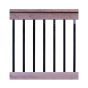 Deck rail kit pressure treated