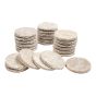 ECO FELTAC - Beige Round Felt Pads - 38 mm - 24/Pkg