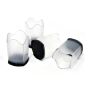 Flexible Transparent Tips - Black - 25" - 4/Pkg