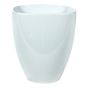 Orchid Artdeco Ceramic Pot - 14 cm - White