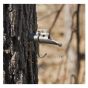 Pivoting stainless steel spout