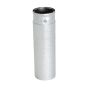 Longueur de tuyau pour poêle à granules, gris, 4"