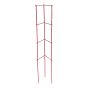 Cage échelle en métal pour tomates et plants, 57", rouge