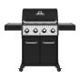 Gas Grill BBQ - Crown 420 - 40 000 BTU - 4 burners - 660 sq. ft.