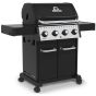 Gas Grill BBQ - Crown 420 - 40 000 BTU - 4 burners - 660 sq. ft.
