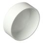 2" hood, central vacuum, white
