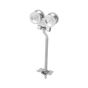 Square pendant trolley track