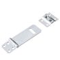 Hasp with loose staple