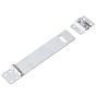 Hasp with loose staple - Zinc - 6"