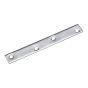 Plaque de fixation à position multiple, zinc, 1" x 6"