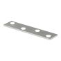 Plaque de fixation à position multiple, zinc, 5/8" x 2 1/2"