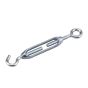 Hook by eye turnbuckle - Zinc - 7/32" x 6 3/8"