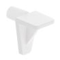 Plastic Shelf Pin - White - 5 mm x 15 mm x 10 mm - 8/Pkg