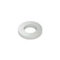 Rondelle plate (USS), zinc, m6, 6/pqt
