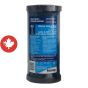 High flow water filter carbon cartridge