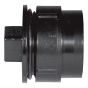 ABS DWV Cleanout Adapter with Plug
