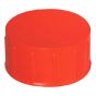 ABS DWV Polyethylene Orange Flexible Test Cap - 3"