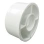 Adaptateur réduit en PVC/BNQ, 4" x 1 1/2", blanc