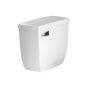 SANIFLO Toilet Tank - Vitrified Porcelaine - 4.8 L - 17 3/4" x 17 1/2" x 26 1/2" - White