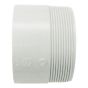 Adaptateur en PVC/BNQ, 4", femelle x mâle, blanc