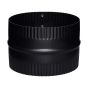 Raccord coulissant, Noir mat, Cal. 24, 6"