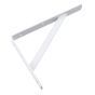 Support à tablette robuste, blanc, 16" x 10,625" x 1 1/5"
