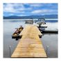 Dock Corner Bumper – White - 10" x 10"