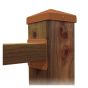 Fixplak 24H Horizontal Plate - 2" x 4" - Cedar