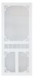 Colonial PVC screendoor - 1 1/8" x 33" x 81"