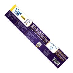 White Self-Adhesive Vinyl Door Sweep - 36"