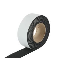 Pipe Insulation Wrap with Premium Rubber - Black - 1/8" x 2" x 12'