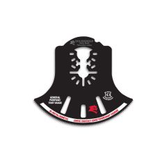 Lame pour outil oscillant courbée, 3 1/2", tout usage