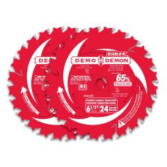 Circular Saw Blade - Framing & Demolition - 6 1/2" - 24 Teeth