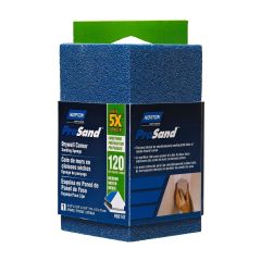 Éponge de ponçage pour coin intérieur ProSand, 4 1/2" x  2 3/4", grain 120