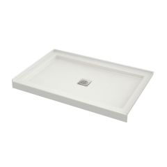Shower Base - B3Square - 47 7/8" x 35 7/8" - Center Drain - White