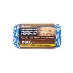 Polypropylene Split Tying Twine - Blue/White - 5/64" x 250'