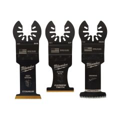 Assortiment de lames pour outil à usages multiples, OPEN-LOK, 3 mcx