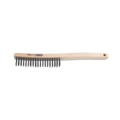 Hand Brush - Carbon Steel - Curved - 13 3/4"