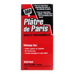 Plâtre de Paris, blanc, 2 kg