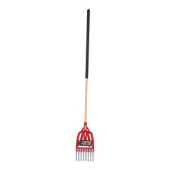 Balai à rocaille en acier, ultra efficace, 8 dents, 65,5"