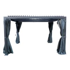 Louvered Pergola - Aluminium - 3 m x 3.6 m