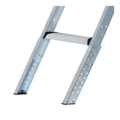 Échelle de grenier, aluminium, 7 '8"-10'3"